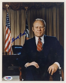 Gerald Ford Signed 8x10 Photograph